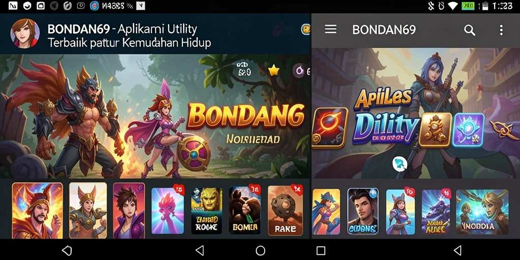 Tampilan antarmuka BONDAN69 yang intuitif dan fungsional.