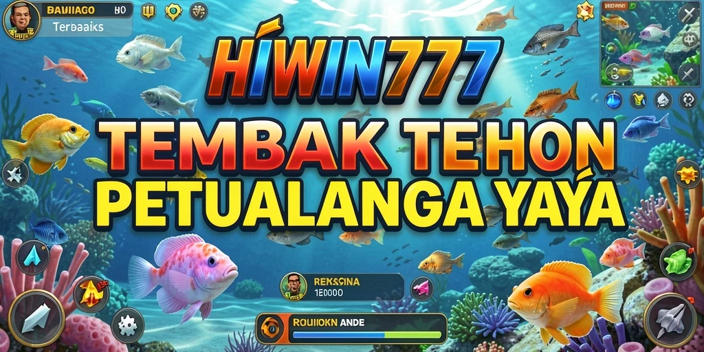 Tampilan gameplay HIWIN777 yang seru dan penuh aksi Tembak Ikan.
