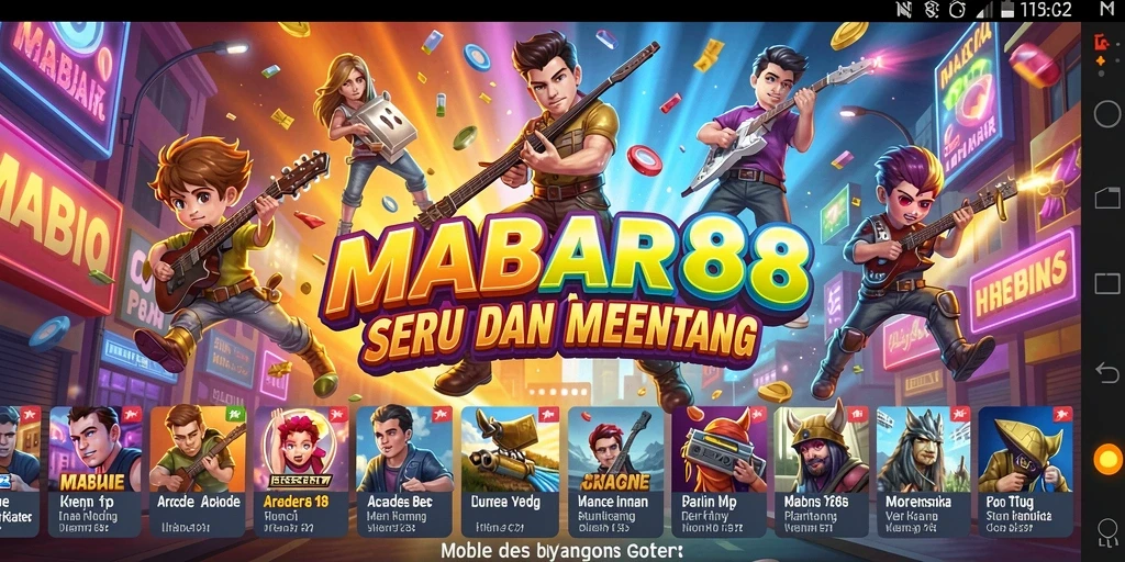 Gameplay seru dan menantang dalam MABAR88.