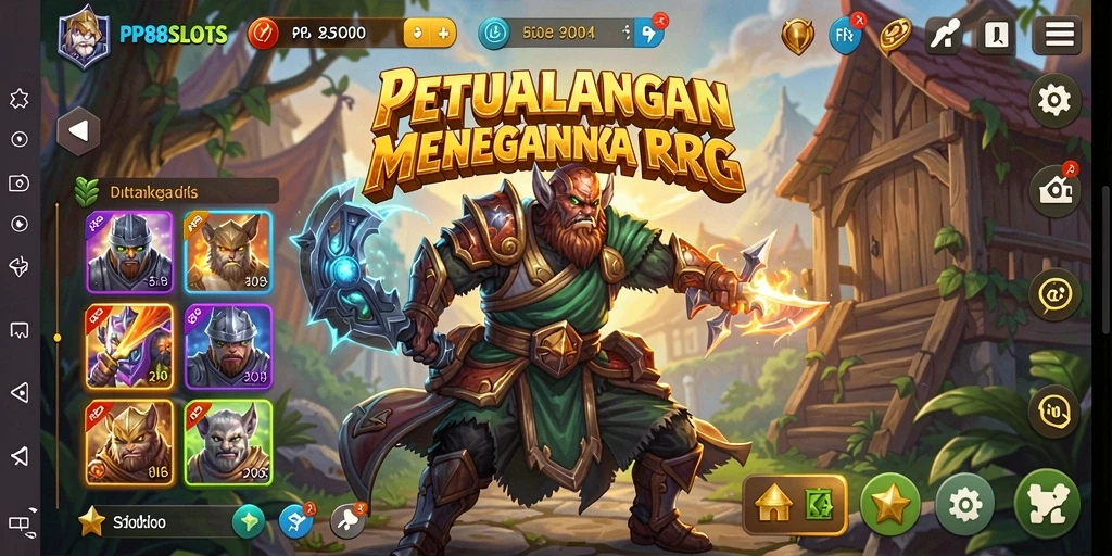 Screenshot gameplay PP88SLOTS menampilkan aksi seru dan karakter yang menawan.